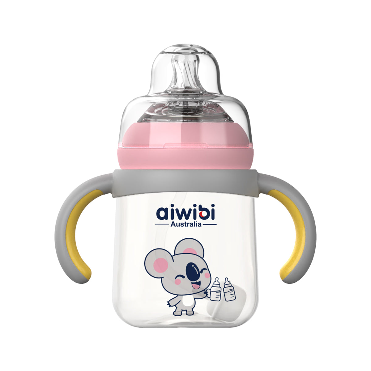 Anti-Gas Breast-Like Baby Feeding Bottle 240ml